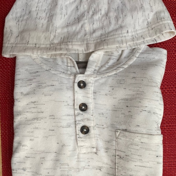 🎻Youth Size 12/14 Cat & Jack Hooded Long Sleeve Buttoned Pocket Shirt🎻 - Picture 8 of 8